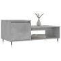 Mesa de centro madera contrachapada gris hormigón 100x50x45 cm de , Mesas de centro - Ref: Foro24-830824, Precio: 47,11 €, De...