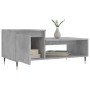Concrete gray plywood coffee table 100x50x45 cm by , Coffee table - Ref: Foro24-830824, Price: 47,44 €, Discount: %