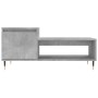 Concrete gray plywood coffee table 100x50x45 cm by , Coffee table - Ref: Foro24-830824, Price: 47,44 €, Discount: %