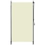Estor enrollable de exterior color crema 120x270 cm