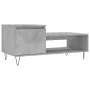Mesa de centro madera contrachapada gris hormigón 100x50x45 cm de , Mesas de centro - Ref: Foro24-830832, Precio: 46,55 €, De...