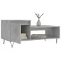 Mesa de centro madera contrachapada gris hormigón 100x50x45 cm de , Mesas de centro - Ref: Foro24-830832, Precio: 46,55 €, De...