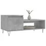 Mesa de centro madera contrachapada gris hormigón 100x50x45 cm de , Mesas de centro - Ref: Foro24-830832, Precio: 46,55 €, De...