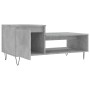 Concrete gray plywood coffee table 100x50x45 cm by , Coffee table - Ref: Foro24-830832, Price: 46,88 €, Discount: %