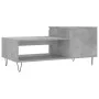 Mesa de centro madera contrachapada gris hormigón 100x50x45 cm de , Mesas de centro - Ref: Foro24-830832, Precio: 46,55 €, De...