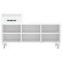 Weißer Schuhschrank aus Sperrholz, 102 x 36 x 60 cm von , Schuhregale und Schuhorganisatoren - Ref: Foro24-831364, Preis: 55,...