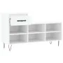 White plywood shoe cabinet 102x36x60 cm by , Shoe racks and shoe organizers - Ref: Foro24-831364, Price: 54,52 €, Discount: %