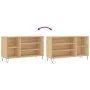 Schuhregal aus Sonoma-Eichensperrholz, 102 x 36 x 60 cm von , Schuhregale und Schuhorganisatoren - Ref: Foro24-831415, Preis:...