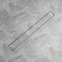 Desagüe lineal de ducha acero inoxidable 1030x140 mm de vidaXL, Desagües - Ref: Foro24-142176, Precio: 68,91 €, Descuento: %