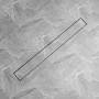 Lineare Duschrinne aus Edelstahl 1030x140 mm von vidaXL, Abflüsse - Ref: Foro24-142176, Preis: 70,12 €, Rabatt: %