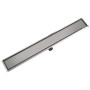 Lineare Duschrinne aus Edelstahl 1030x140 mm von vidaXL, Abflüsse - Ref: Foro24-142176, Preis: 70,12 €, Rabatt: %