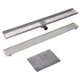 Desagüe lineal de ducha acero inoxidable 1030x140 mm de vidaXL, Desagües - Ref: Foro24-142176, Precio: 68,91 €, Descuento: %