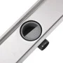 Desagüe lineal de ducha acero inoxidable 1030x140 mm de vidaXL, Desagües - Ref: Foro24-142176, Precio: 68,91 €, Descuento: %