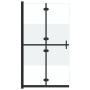 Faltduschwand aus halbmattiertem ESG-Glas, 70 x 190 cm von , Duschwände und Duschwände - Ref: Foro24-151186, Preis: 209,68 €,...