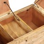 Mesa de centro de madera de mango maciza 80x40x35 cm de , Mesas de centro - Ref: Foro24-247327, Precio: 302,77 €, Descuento: %
