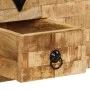 Solid mango wood coffee table 80x40x35 cm by , Coffee table - Ref: Foro24-247327, Price: 297,12 €, Discount: %