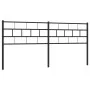 Kopfteil aus schwarzem Metall, 160 cm von , Kopf- und Fußteile - Ref: Foro24-355694, Preis: 35,30 €, Rabatt: %