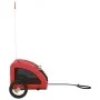 Haustier-Fahrradanhänger, Eisen-Oxford-Stoff, Rot von , Kinderwagen für Haustiere - Ref: Foro24-93950, Preis: 92,26 €, Rabatt: %