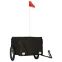 Fahrradanhänger aus schwarzem Eisen, 45 kg. von , Fahrradanhänger - Ref: Foro24-94087, Preis: 83,79 €, Rabatt: %
