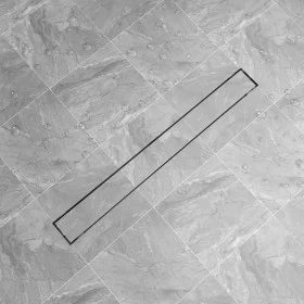 Linearer Duschablauf aus Edelstahl 930x140 mm von vidaXL, Abflüsse - Ref: Foro24-142175, Preis: 63,89 €, Rabatt: %