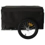 Fahrradanhänger aus schwarzem Eisen, 45 kg. von , Fahrradanhänger - Ref: Foro24-94087, Preis: 83,79 €, Rabatt: %