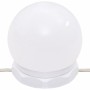 Möbel mit Spiegel und schwarzer LED 76x15x55 cm von , Badezimmerwaschtische - Ref: Foro24-808856, Preis: 57,64 €, Rabatt: %