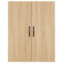 Wandregale 2 Stück aus Sonoma-Eichen-Ingenieurholz von , Sideboards - Ref: Foro24-3197892, Preis: 158,72 €, Rabatt: %