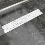 Linearer Blasenduschablauf aus Edelstahl 630 x 140 mm von vidaXL, Abflüsse - Ref: Foro24-142190, Preis: 42,31 €, Rabatt: %