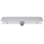 Linearer Blasenduschablauf aus Edelstahl 630 x 140 mm von vidaXL, Abflüsse - Ref: Foro24-142190, Preis: 42,31 €, Rabatt: %