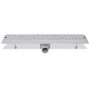 Stainless steel bubble linear shower drain 630x140 mm by vidaXL, Drains - Ref: Foro24-142190, Price: 44,29 €, Discount: %