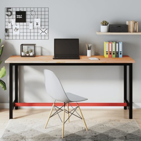 Massives Buchenholz-Schreibtischbrett 180x55x2,5 cm von , Tischplatten - Ref: Foro24-356096, Preis: 111,51 €, Rabatt: %