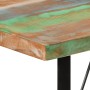 Mesa alta de hierro y madera maciza reciclada 110x55x107 cm by , Kitchen and dining tables - Ref: Foro24-356373, Price: 227,8...