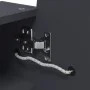 Mueble de baño con espejo arqueado y luz LED gris 42x13x70 cm by , bathroom vanities - Ref: Foro24-357974, Price: 117,87 €, D...