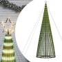 Árbol de Navidad LED 1544 LEDs blanco cálido 500 cm by , Christmas trees - Ref: Foro24-358072, Price: 167,90 €, Discount: %