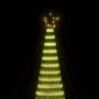 Árbol de Navidad LED 1544 LEDs blanco cálido 500 cm by , Christmas trees - Ref: Foro24-358072, Price: 164,74 €, Discount: %