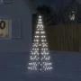 Árbol de Navidad en asta de bandera 200 LED blanco frío 180 cm by , Christmas lights - Ref: Foro24-358109, Price: 25,00 €, Di...