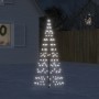 Weihnachtsbaum auf Fahnenmast 200 LED kaltweiß 180 cm von , Weihnachtsbeleuchtung - Ref: Foro24-358109, Preis: 25,52 €, Rabat...