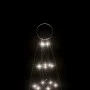 Árbol de Navidad en asta de bandera 200 LED blanco frío 180 cm by , Christmas lights - Ref: Foro24-358109, Price: 25,00 €, Di...