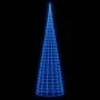 Árbol de Navidad en asta de bandera 3000 LED azul 800 cm de , Luces de Navidad - Ref: Foro24-358123, Precio: 164,35 €, Descue...