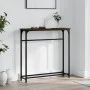 Ingenieurholz-Konsolentisch in Eichenbraun 75x19,5x75 cm von , Seitentische - Ref: Foro24-834139, Preis: 39,17 €, Rabatt: %