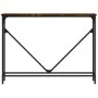 Mesa consola madera de ingeniería roble ahumado 102x22,5x75 cm by , Side tables - Ref: Foro24-834132, Price: 39,16 €, Discoun...