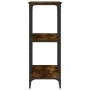 Mesa consola madera de ingeniería roble ahumado 102x35x90 cm by , Side tables - Ref: Foro24-834147, Price: 62,29 €, Discount: %