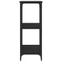 Mesa consola madera de ingeniería negra 102x35x90 cm de , Mesas auxiliares - Ref: Foro24-834145, Precio: 65,26 €, Descuento: %