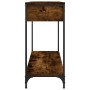 Mesa consola madera contrachapada roble ahumado 100x34,5x75 cm by , Side tables - Ref: Foro24-834172, Price: 64,59 €, Discoun...