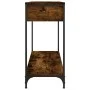 Mesa consola madera contrachapada roble ahumado 100x34,5x75 cm by , Side tables - Ref: Foro24-834172, Price: 63,84 €, Discoun...
