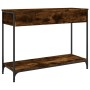 Mesa consola madera contrachapada roble ahumado 100x34,5x75 cm by , Side tables - Ref: Foro24-834172, Price: 64,59 €, Discoun...
