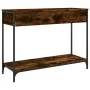 Mesa consola madera contrachapada roble ahumado 100x34,5x75 cm by , Side tables - Ref: Foro24-834172, Price: 63,84 €, Discoun...