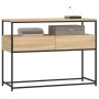 Konsole aus Sonoma-Eichen-Ingenieurholz 100x40x75 cm von , Seitentische - Ref: Foro24-834151, Preis: 67,59 €, Rabatt: %