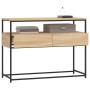 Konsole aus Sonoma-Eichen-Ingenieurholz 100x40x75 cm von , Seitentische - Ref: Foro24-834151, Preis: 67,59 €, Rabatt: %