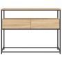 Konsole aus Sonoma-Eichen-Ingenieurholz 100x40x75 cm von , Seitentische - Ref: Foro24-834151, Preis: 67,59 €, Rabatt: %